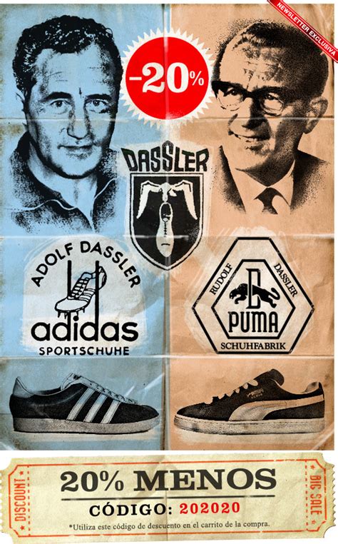 gebroeders adidas en puma|adidas and puma fight.